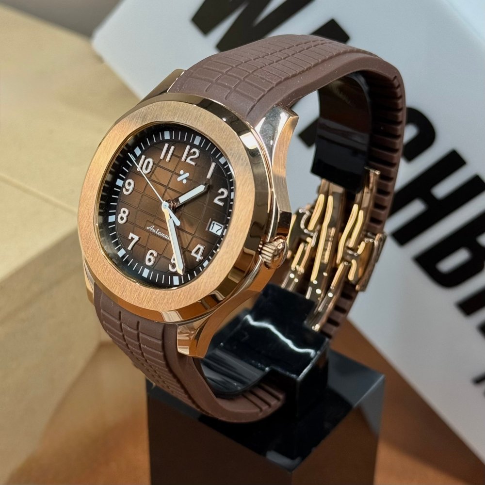 AQUAMOD | Rose Brown NH35 - WATCH MODS