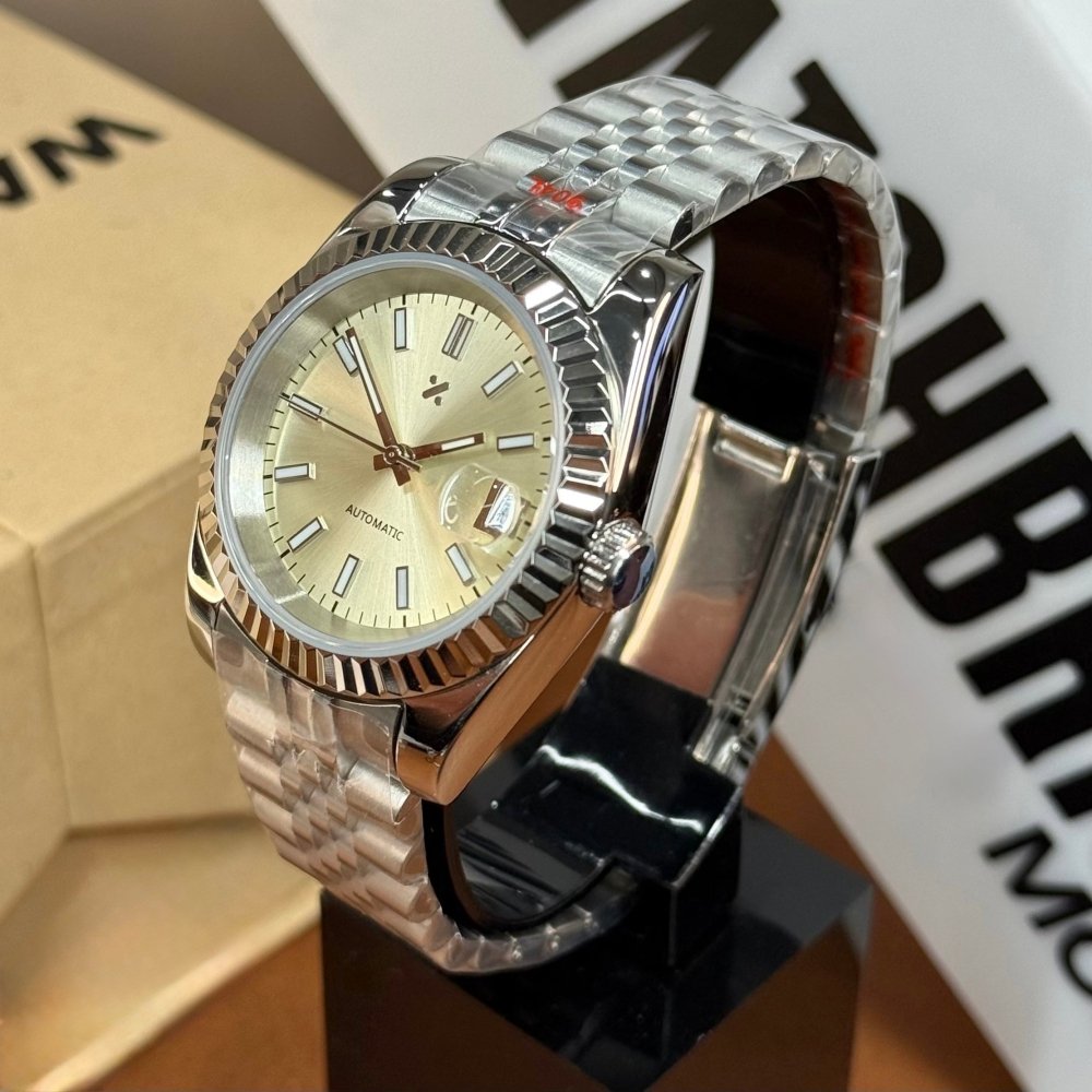 CLASSIC | Champagne Cream NH35 - WATCH MODS