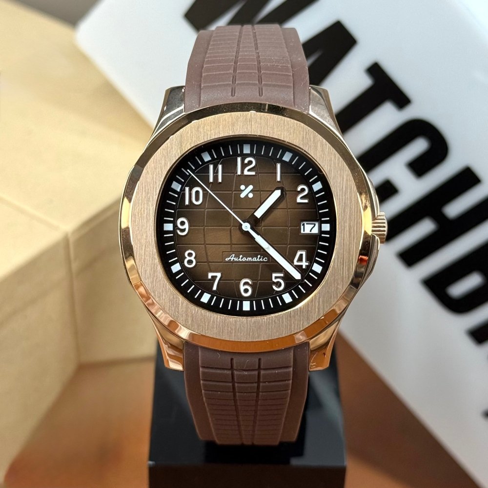 AQUAMOD | Rose Brown NH35 - WATCH MODS