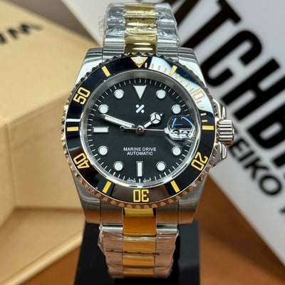 DIVEMOD | Black Gold Two - Tone NH35 - WATCH MODS