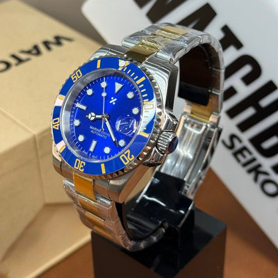 DIVEMOD | Marine Blue Two - Tone NH35 - WATCH MODS