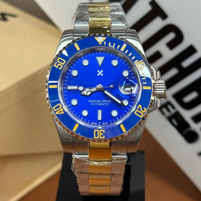 DIVEMOD | Marine Blue Two - Tone NH35 - WATCH MODS