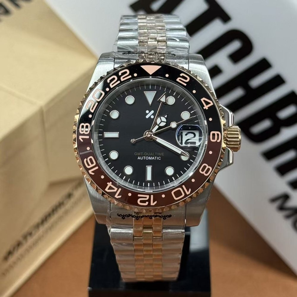 GMTMOD | Two - Tone Root Beer NH34 - WATCH MODS