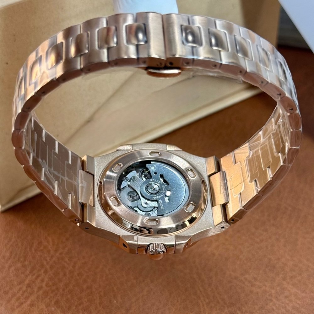 NAUTIKO | Rose Gold Brown NH35 - WATCH MODS