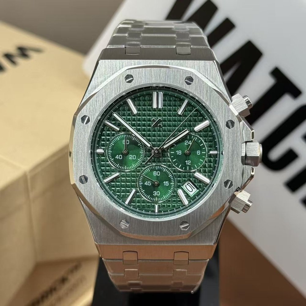 OCTOMOD | Emerald Chronograph VK63 - WATCH MODS