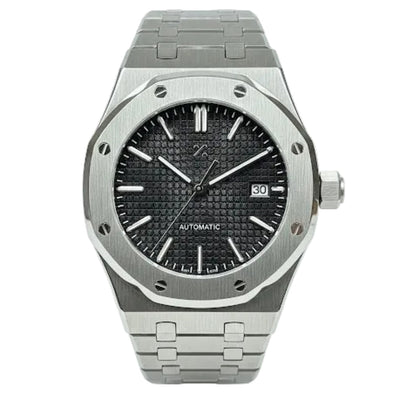 OCTOMOD | Steel Black Automatic NH35 - WATCH MODS